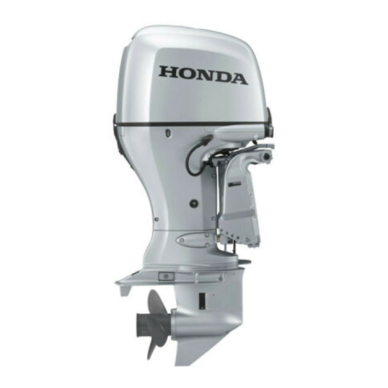 HONDA marine BF135A Shop Manual