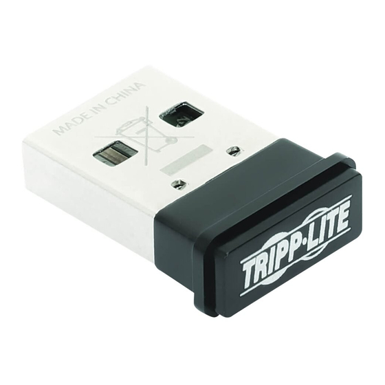 Tripp Lite U261-001-BT5 USB Adapter Manuals