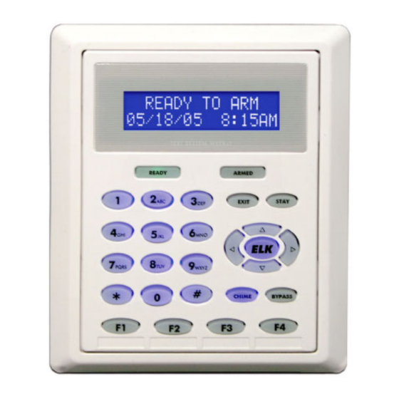 Elk Products EZ8 ELK-M1EZ8 Installation Manual