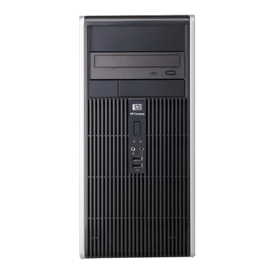 HP Compaq dc5750 MT Hardware Reference Manual