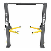 BendPak Clearfloor 10APX Installation And Operation Manual