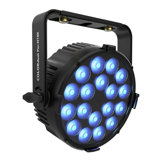Chauvet Professional COLORdash Par H18X User Manual