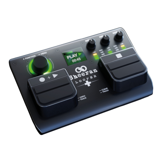 Sheeran Looper + User Manual