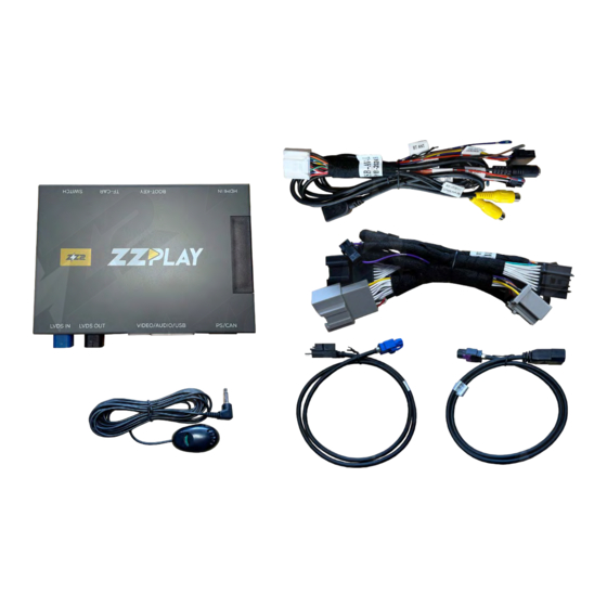 ZZ2 ZZPLAY ITZ-MYLINK Installation Instructions Manual