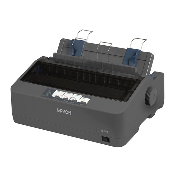 Epson LQ-350 Service Manual