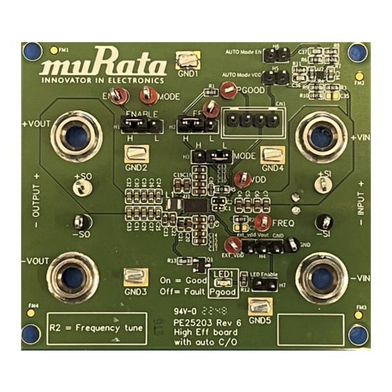 Murata PE25203 User Manual