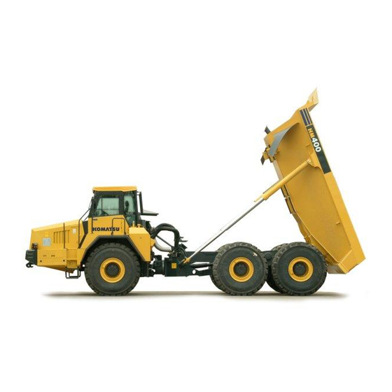 Komatsu HM400-2 Brochure