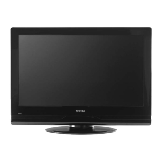 Toshiba 37AV565 Owner's Manual