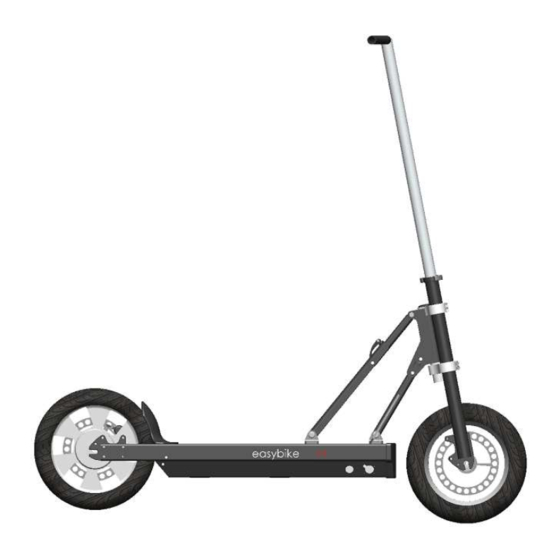 easybike G3 Electric Scooter Manuals