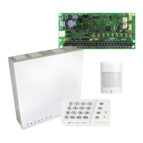 Paradox Esprit E55 Programming Manual