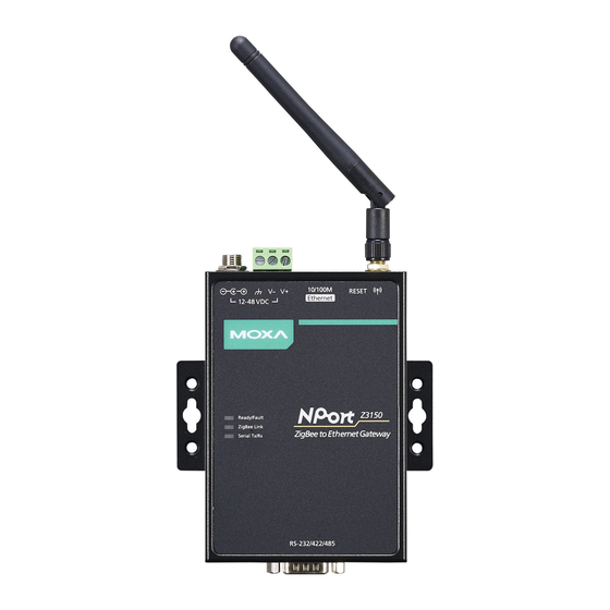 Moxa Technologies NPort Z3150 Series User Manual