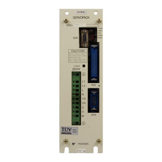 YASKAWA SGM-A3 User Manual