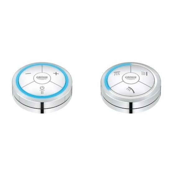 Grohe F-DIGITAL 36 289 Installation Instructions Manual