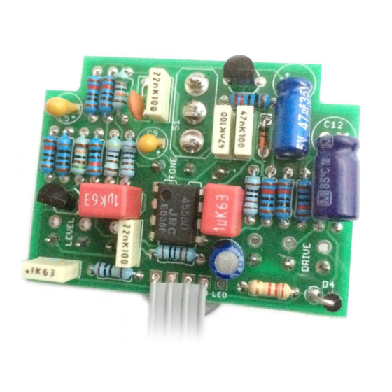 FuzzDog Tube Screamer v4.0 Quick Start Manual