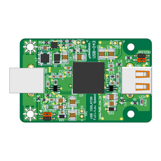 Humandata USB-043 User Manual