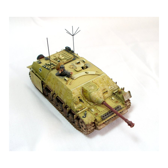 Eduard Zimmerit Jagdpanzer IV L/48 Quick Start Manual
