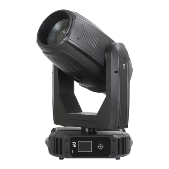 PR Lighting PR-2735 Manual