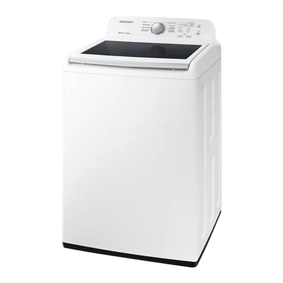 User Manuals: Samsung WA20M3100A Series Top Load Washer