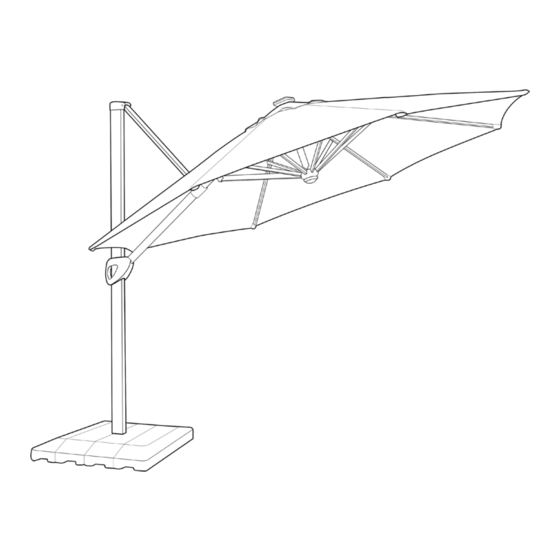 Seasons Sentry UMB-956815 Assembly, Care & Use Manual