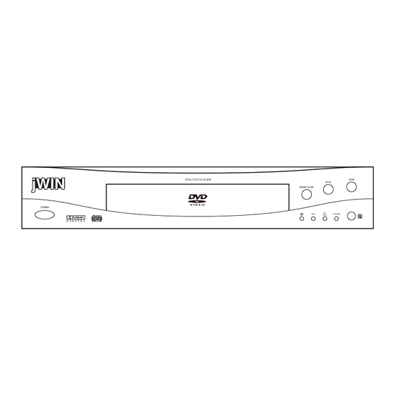 jWIN JD-VD135 Operating Instructions Manual