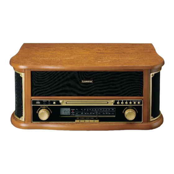 LENCO Classic Phono TCD-2551 User Manual