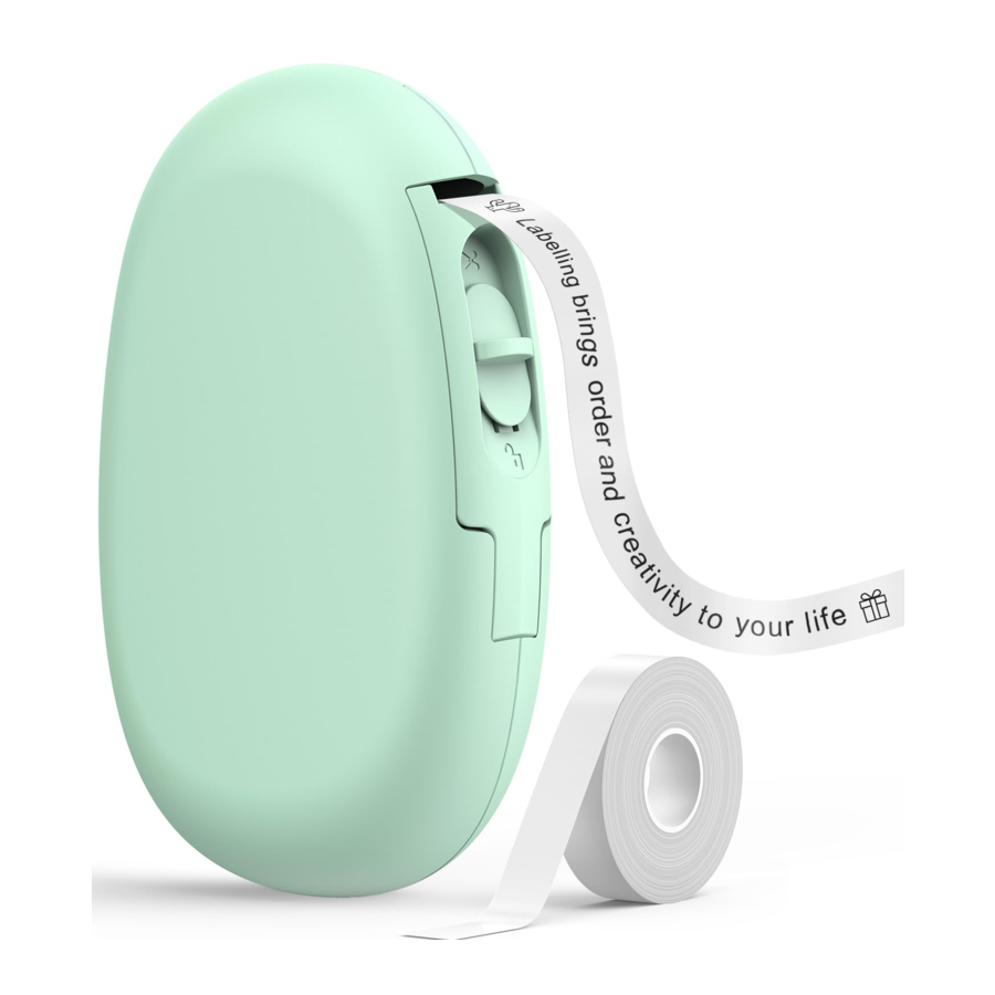 SUPVAN E10 - Label Printer Manual