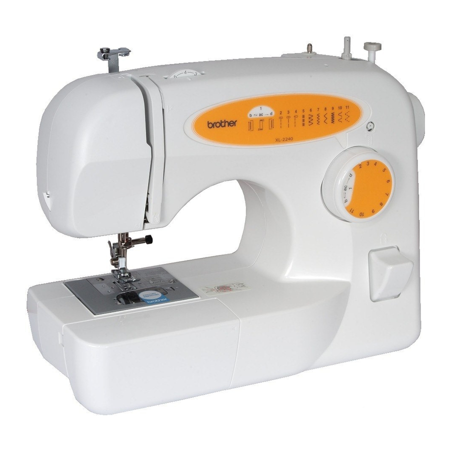 Brother XL-2121 Manuel D'instructions
