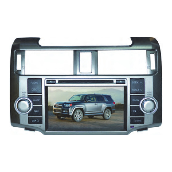 Rosen DS-TY10A0 Toyota 4-Runner Installation Manual