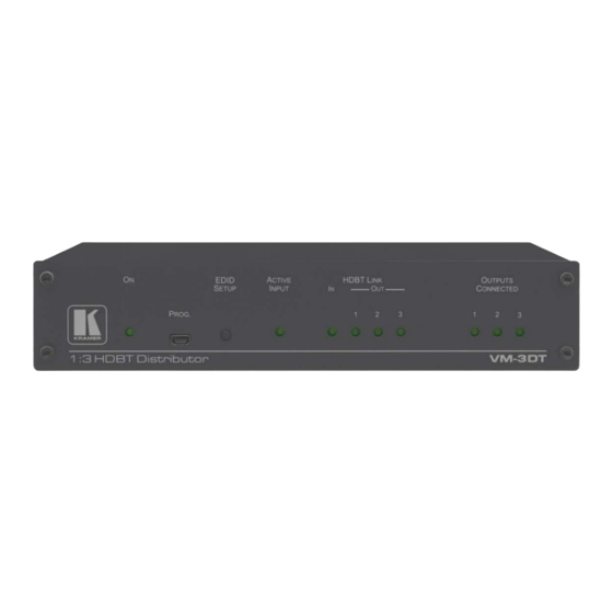 Kramer VM-3DT User Manual