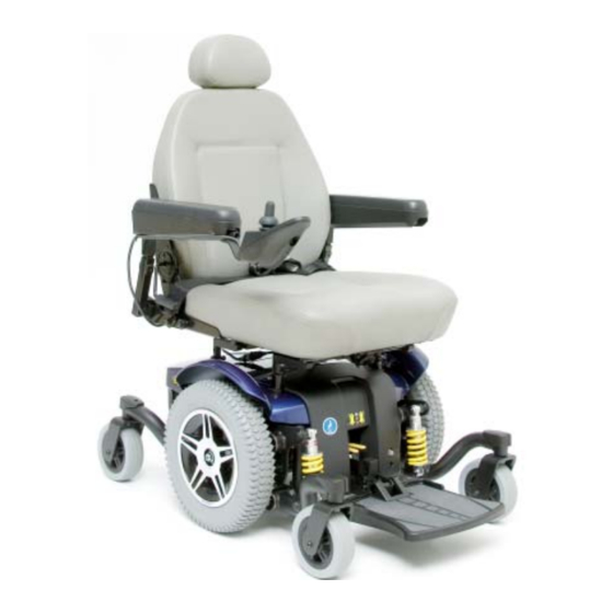 Pride Mobility JAZZY 614 Series Owner's Manual