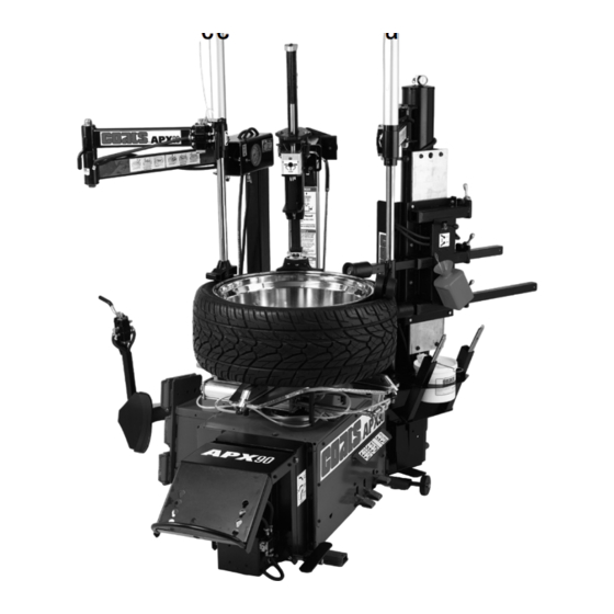Coats Rim Clamp APX80E Operating Instructions Manual