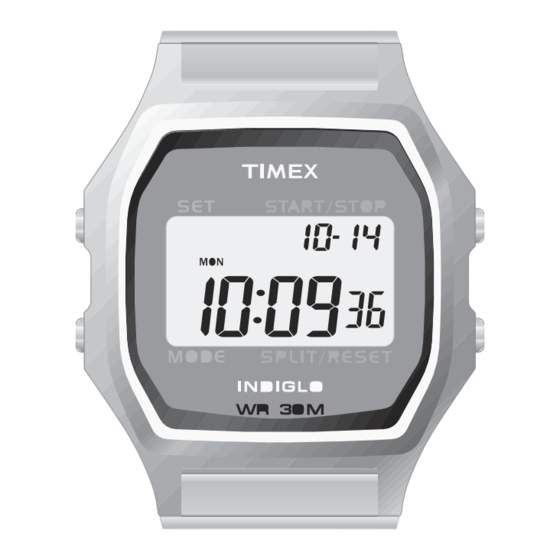 Timex W-116 Product Manual