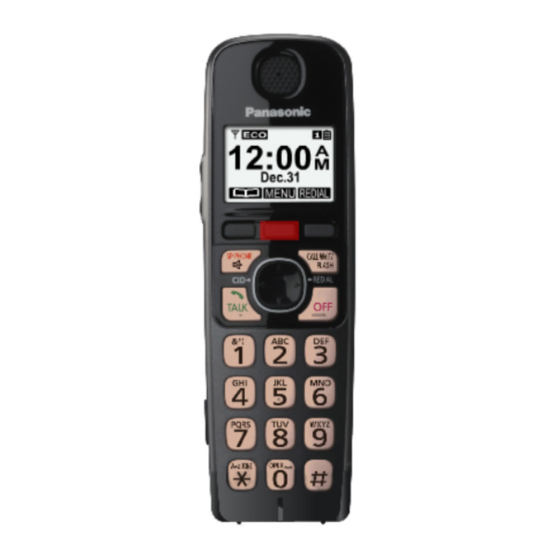 Panasonic KX-TGE432B Troubleshooting Manual