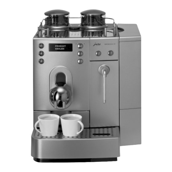 Jura IMPRESSA X7 Manualline
