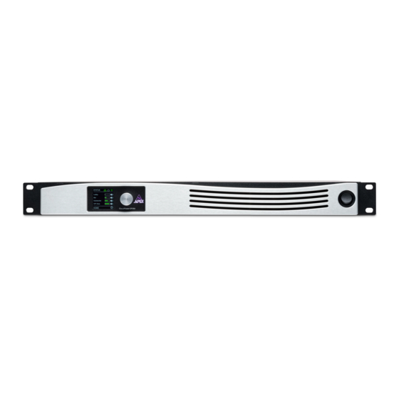 Apex Digital CloudPower Series Operation Manual