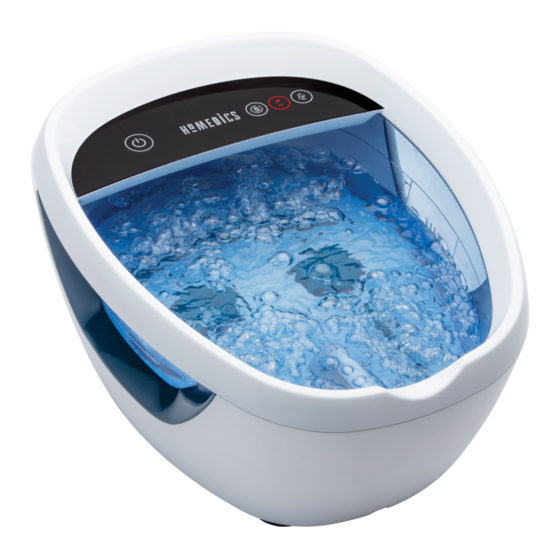 HoMedics FB-655HJ-GB Manual