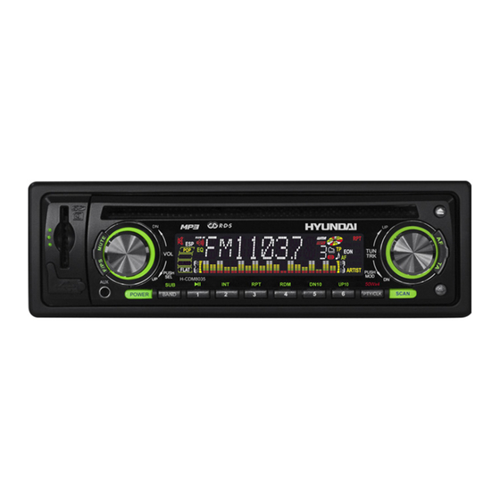 Hyundai H-CDM8035 Instruction Manual