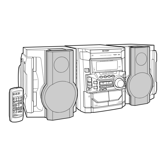 Sharp CD-BA300 Operation Manual