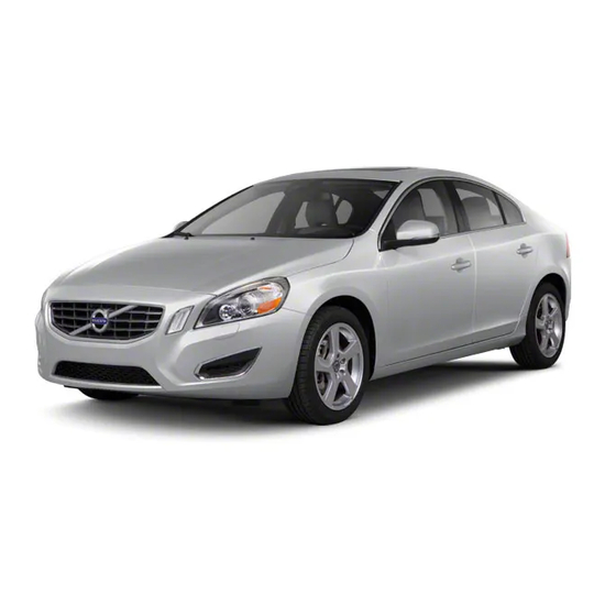 Volvo S60 Owner's Manual