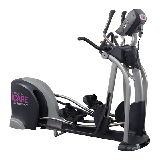 SportsArt Fitness ICARE E872MA Owner's Manual
