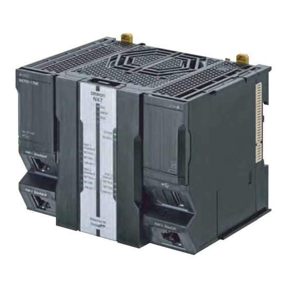 Omron NX701-1620 Manuals