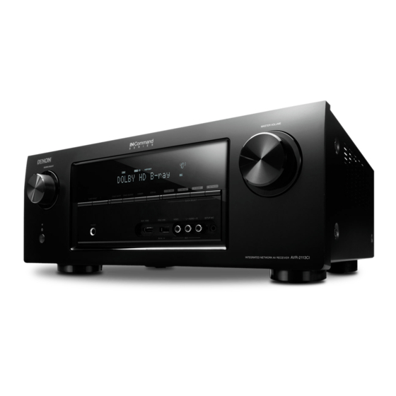 Denon AVR-2311CI Service Manual