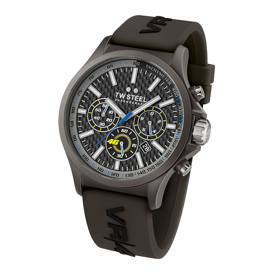 TW Steel VR46 PILOT Quick Manual