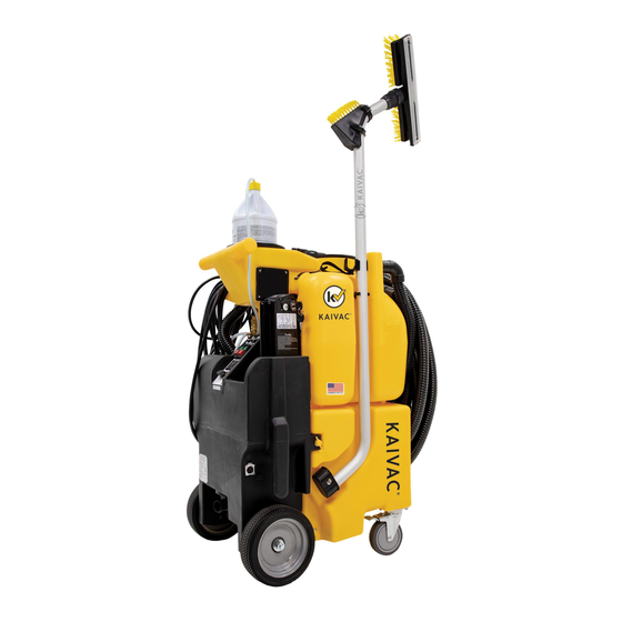Kaivac 1700 Series Operator's & Parts Manual