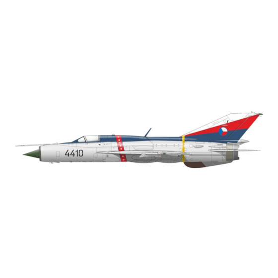Eduard MiG-21PFM interior Quick Start Manual