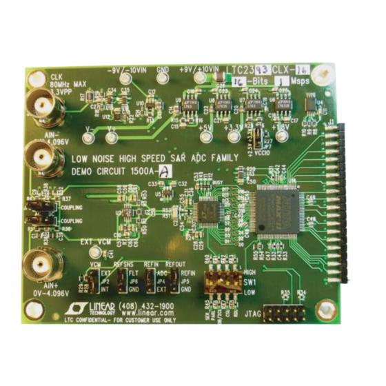 Linear Technology DC1500A Demo Manual