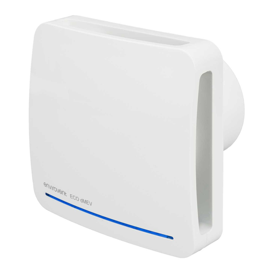 Envirovent ECO DMEV Manual