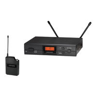 Audio Technica ATW-2110B Manual