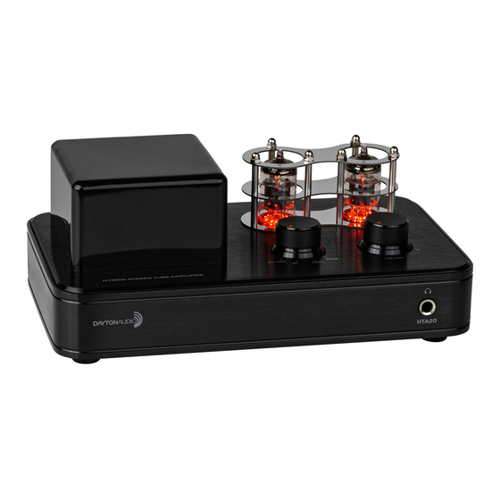 DaytonAudio HTA20 User Manual