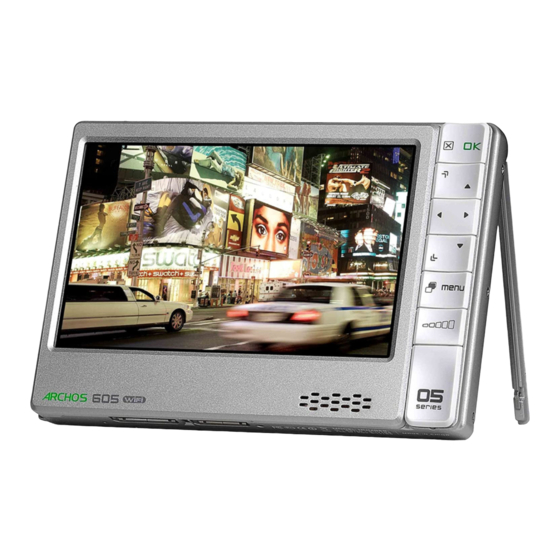 Archos 605 GPS Instruction Manual